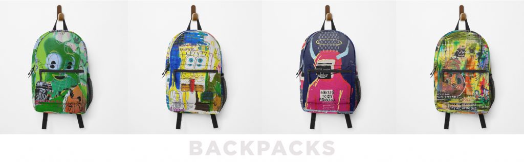 mijumi ART backpacks.