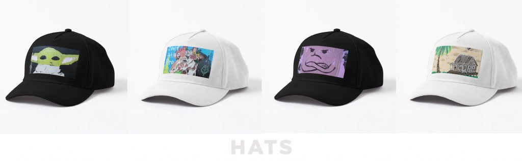 mijumi ART hats.