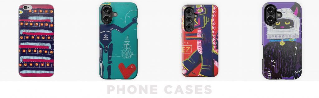 mijumi ART phone cases.