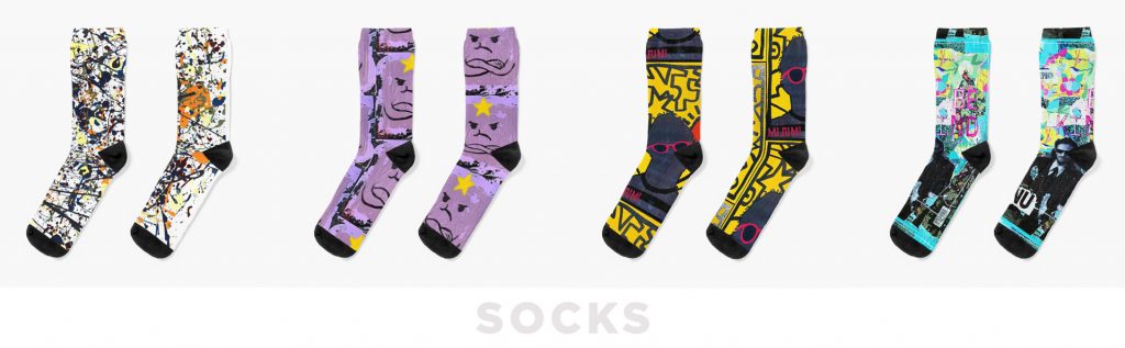 mijumi ART socks.