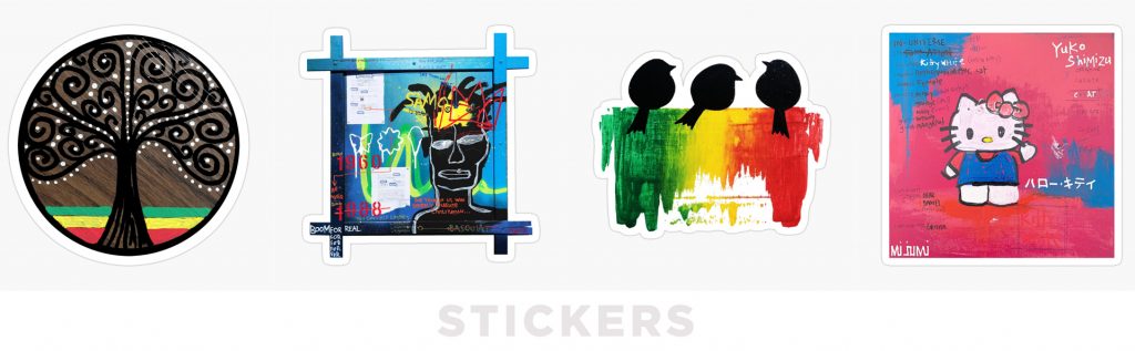 mijumi ART stickers.